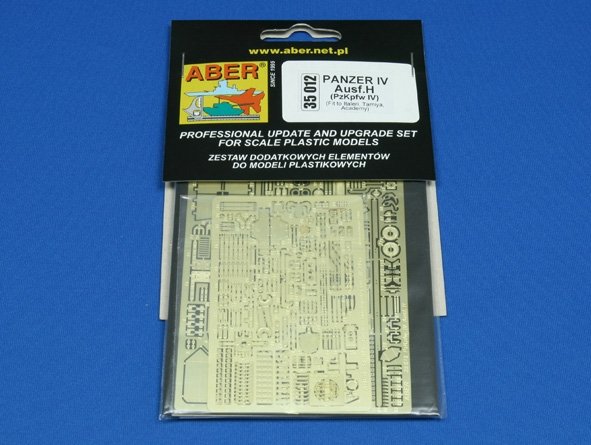 Aber 35012 PzKpfw IV Ausf.H (TAM,ITA) 1/35 – zdjęcie 3