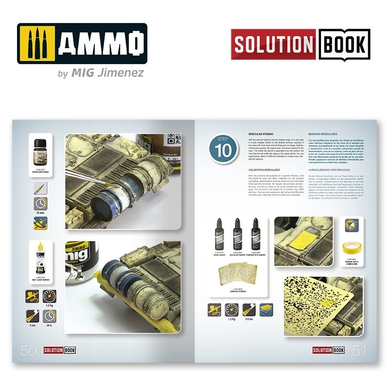 Ammo of Mig 6524 Solution Book. How to use shaders to create weathering effects &amp;amp; other techniques – image 5
