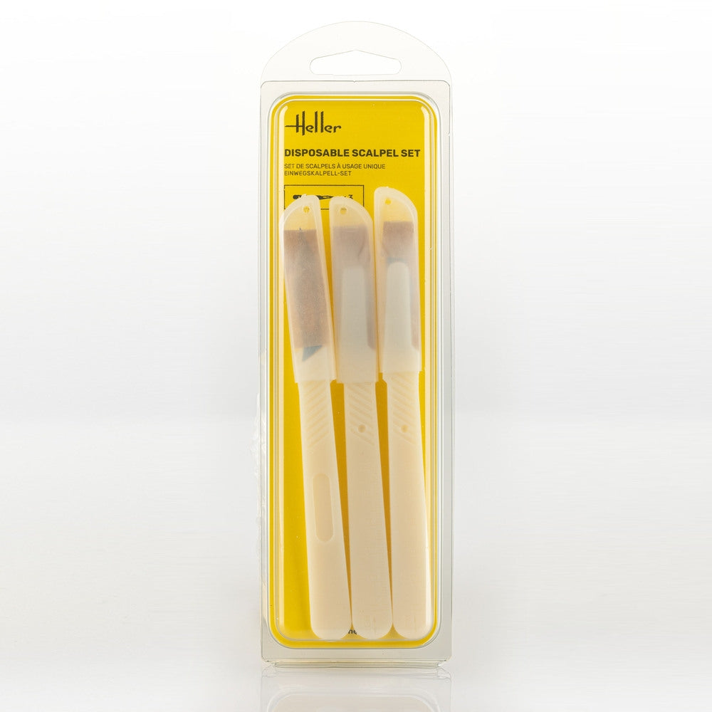Heller 99006 Disposable scalpel set (3 pieces) – zdjęcie 2