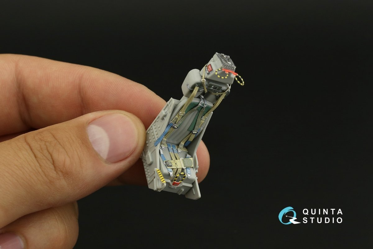 Quinta Studio QR32017 MB Mk.7 seat for F-104 family (Italeri) 1/32 – zdjęcie 10