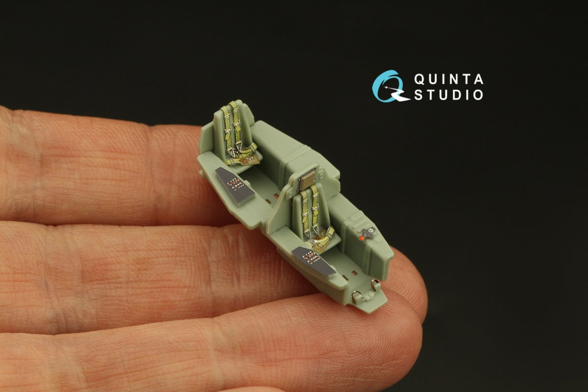 Quinta Studio QD72083 Me 163 3D-Printed &amp;amp; coloured Interior on decal paper (Academy) 1/72 – zdjęcie 7