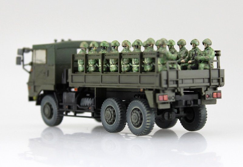 Aoshima 01209 JGSDF Type 73 Truck w/Figures 20pcs 1/72 – zdjęcie 3