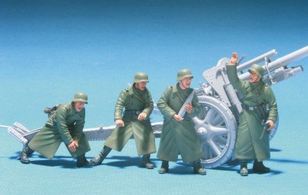 Hobby Fan HF548 ÉQUIPAGE ALLEMAND DU FRONT DE L'EST (I) - 4 FIGURINES 1/35