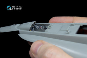 Quinta Studio QD48044 F/A-18C (early) 3D-Printed &amp;amp; coloured Interior on decal paper (for Kinetic) 1/48 – zdjęcie 4