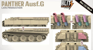 Das Werk DW35041 Panther Ausf.G Late Production SUPER BLITZ 1/35 – zdjęcie 10
