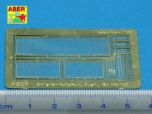Aber 35G09 Grilles for german tank Pz.Kpfw. II, Ausf.L Luchs (SD.Kfz.123) 1/35 – immagine 2