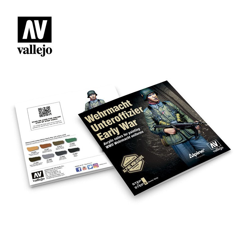 Vallejo 70246 Wehrmacht Unteroffizier Early War 8x17ml – zdjęcie 3