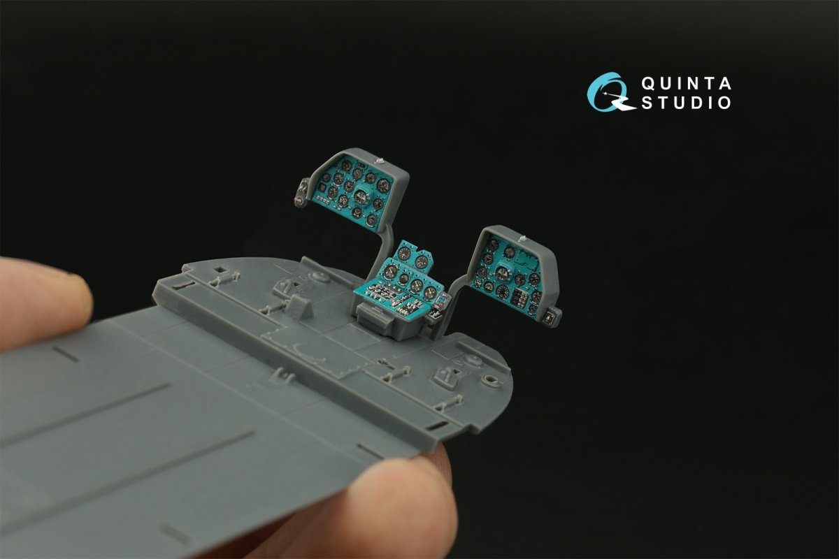 Quinta Studio QD48380 Mi-8MT 3D-Printed &amp;amp; colored Interior on decal paper (AMK) 1/48 – image 8