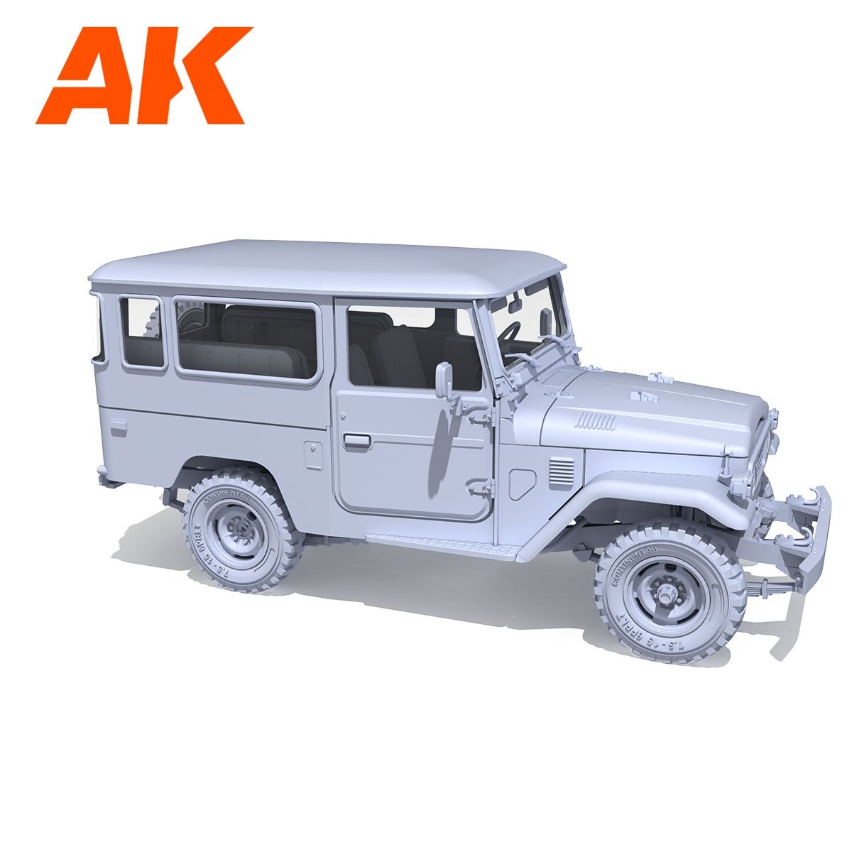 AK Interactive AK35001 FJ43 SUV WITH HARD TOP 1/35 – zdjęcie 5
