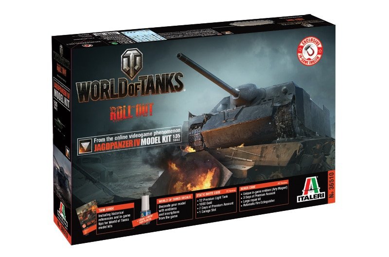 Italeri 36510 World Of Tanks - Jagdpanzer IV 1/35