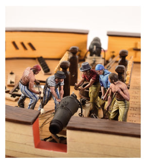 ARTESANIA LATINA 22906F Metalowe Figurki HMS Surprise - zestaw 10 figurek 1/48