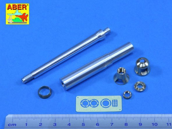 Aber 25L-04 German 88 mm KwK 36 L/56 Tiger I (Early model) Barrel 1/25 – zdjęcie 2