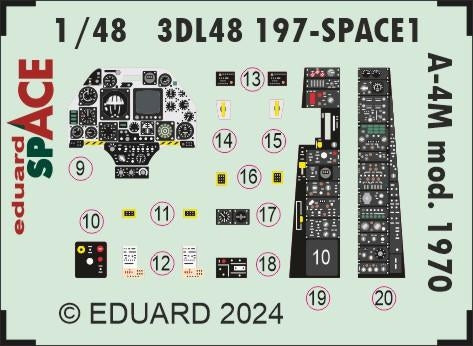 Eduard 3DL48197 A-4M mod. 1970 SPACE MAGIC FACTORY 1/48 – zdjęcie 2