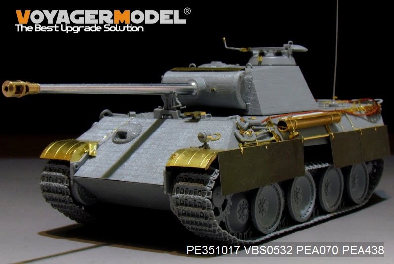 Voyager Model PE351017 WWII German Panther G Early ver.Basic upgrade set (For TAKOM 2119/2134) 1/35 – zdjęcie 16