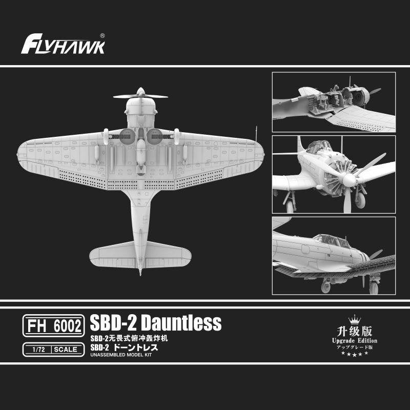 Flyhawk FH6001 SBD-3 Dauntless 1/72 – zdjęcie 2