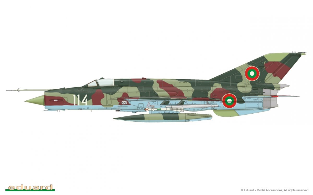 Eduard 8232 MiG-21BIS 1/48 – zdjęcie 21