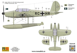 RS Models 94006 Arado Ar 199 V5 1/72 – zdjęcie 6