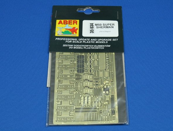 Aber 35034 Israeli M50 Super Sherman (DRA) 1/35 – zdjęcie 3