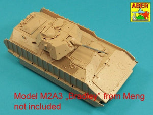 Aber 35L-292 Barrel Set: 25mm M242 Bushmaster Late Fluted and 7.62mm M240 for M2A3 Bradley or LAV 25 1/35 – image 11