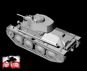 First To Fight PL081 - PzKpfw 38(t) Ausf. A (LT VZ .38) German Light Tank 1/72 – image 3