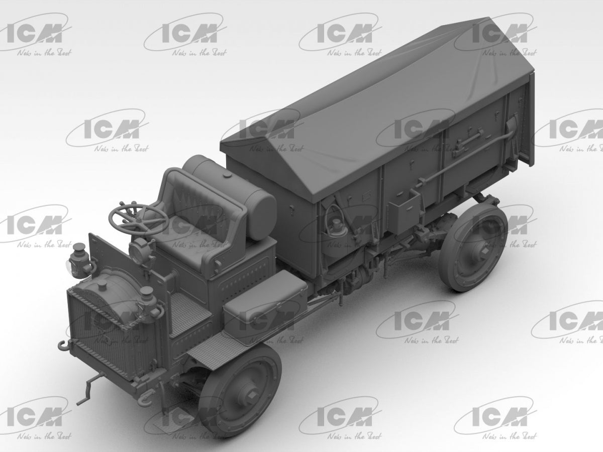 ICM 35656 FWD Type B WWI US Ammunition Truck 1/35 – zdjęcie 3