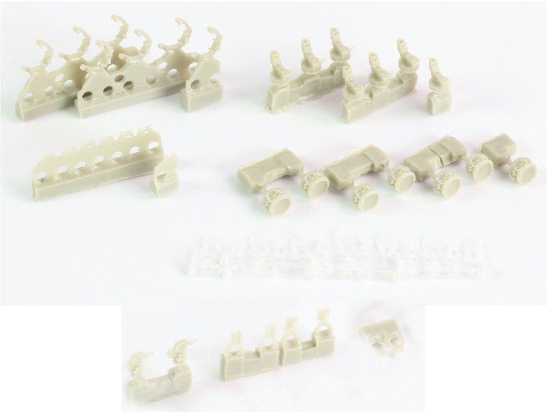 Pontos 35022F1 BISMARCK 1941 Detail Up Set 1/350 – zdjęcie 14