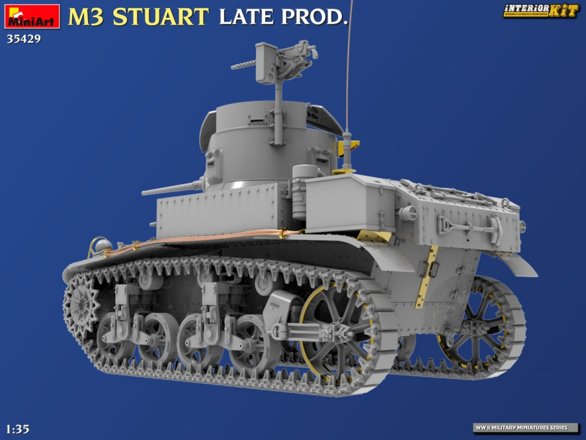 MiniArt 35429 M3 STUART LATE PROD. INTERIOR KIT 1/35 – Bild 5