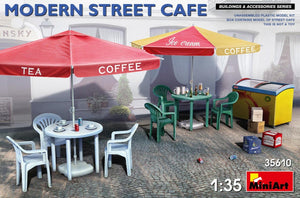 MiniArt 35610 MODERN STREET CAFE 1/35