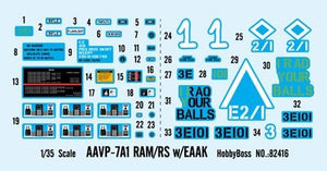 Hobby Boss 82416 AAVP-7A1 RAM/RS w/EAAK 1/35 – zdjęcie 3