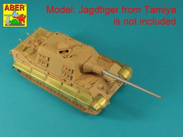 Aber 48052 Niemiecki niszczyciel czołgów Jagdtiger - Sd.Kfz. 186 / Panzerjäger Jagdtiger Sd.Kfz.186 - GERMAN TANK DESTROYER 1/48 – zdjęcie 8