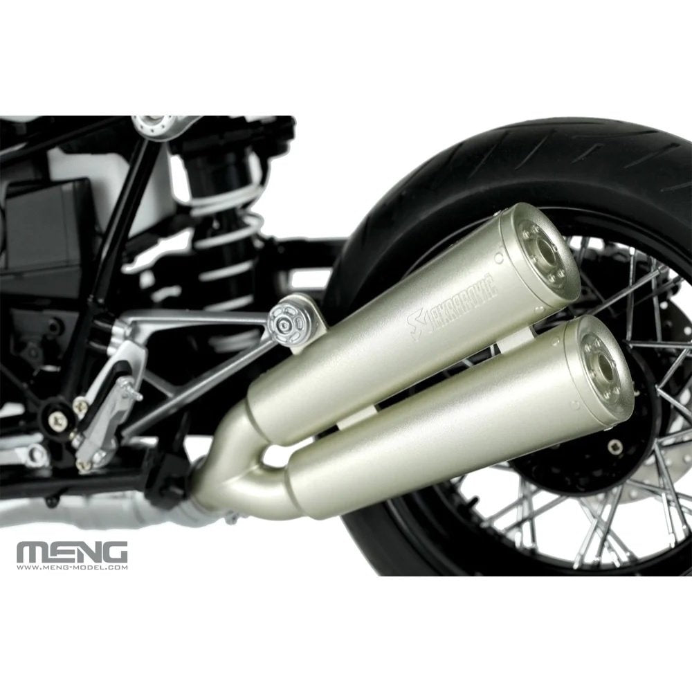 Meng Model MT-003u BMW R nineT Option 719 Black Storm Metallic Vintage Pre-colored Edition 1/9 – image 6