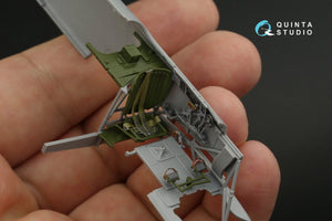 Quinta Studio QD48281 Yak-9D 3D-Printed &amp;amp; coloured Interior on decal paper ( Zvezda ) 1/48 – zdjęcie 6