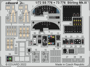 Eduard BIG72171 Stirling Mk. III ESSENTIAL ITALERI 1/72 – zdjęcie 4