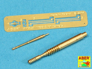 Aber 35L-142 Barrel for 20 mm M693 autocannon and barrel for F1 7,62 machine gun for AMX-30 1/35 – zdjęcie 3