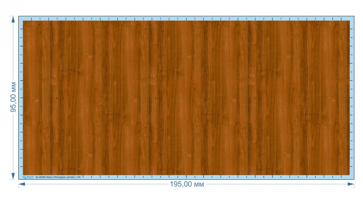 Quinta Studio QL48006 Walnut Woodgrain (all kits) 1/48 – image 7