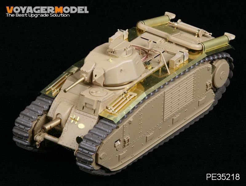 Maquette Voyager PE35218 B1bis de l'armée allemande (version B avec canon) pour TAMIYA 35287 au 1/35