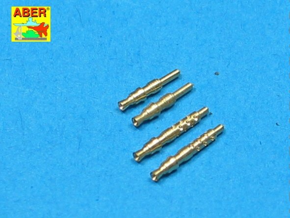 Aber A32003 Set of 4 barrels tips for German 7,92 mm MG 17 aircraft machine guns 1/32