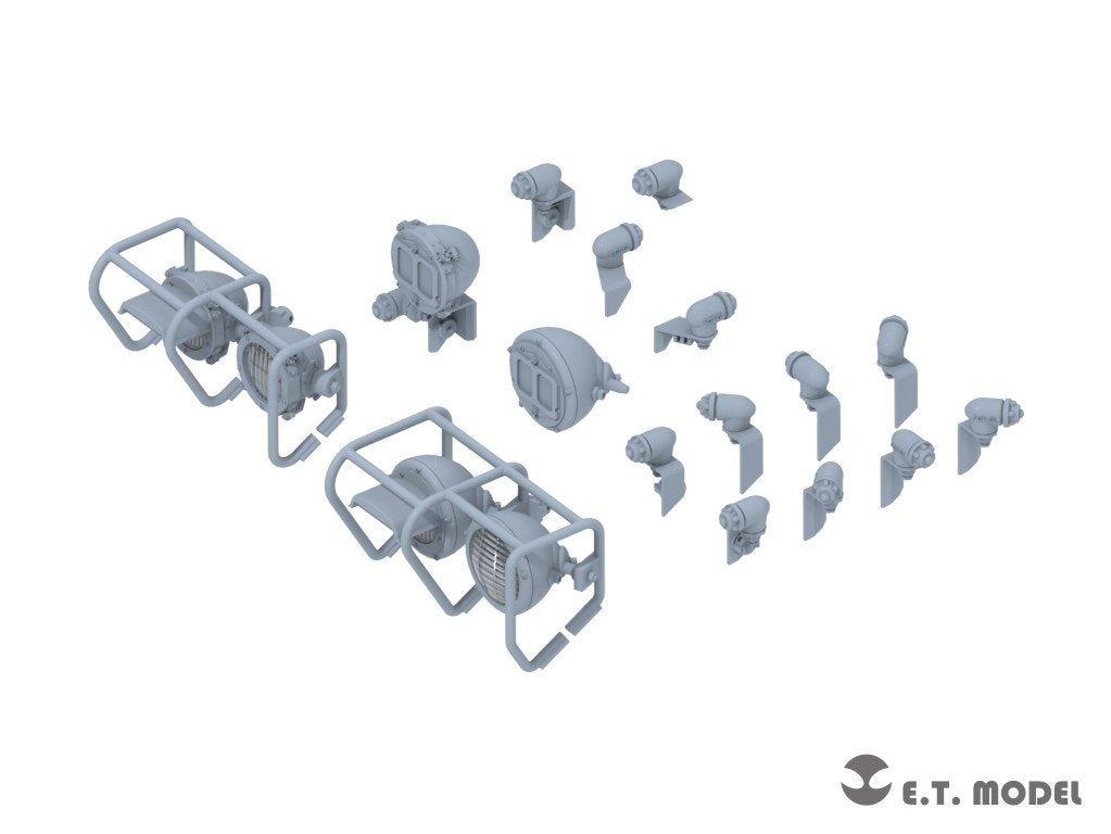 ET Model P35-268 Lights Set for Russian T-55 Family ( 3D Print ) 1/35 – image 2