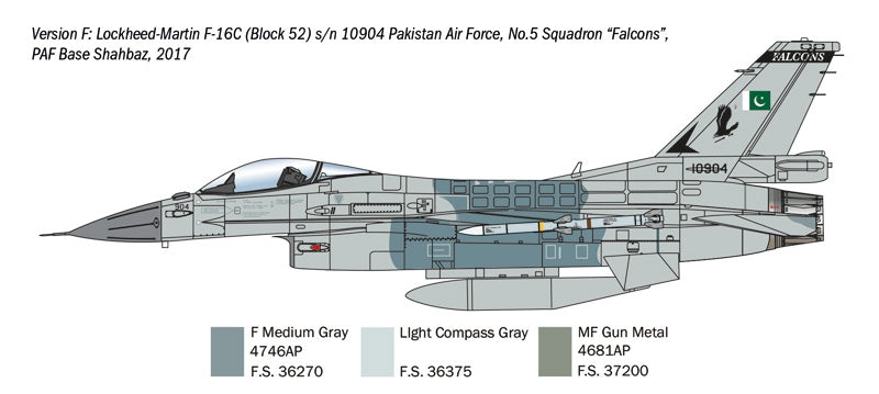 Italeri 35105 F-16C Fighting Falcon - WAR THUNDER 1/48 – zdjęcie 20