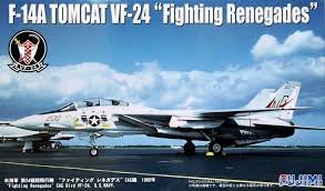 Fujimi 28019 F-14A Tomcat VF-24 Fighting Renegades 1/72