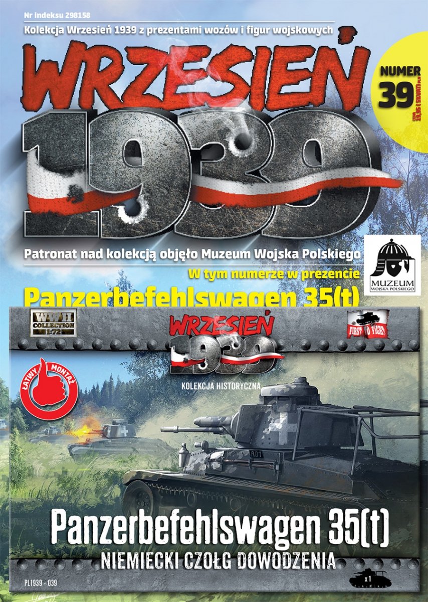 First to Fight PL039 Panzerbefehlswagen 35(t) – Niemiecki Czołg Dowodzenia 1/72