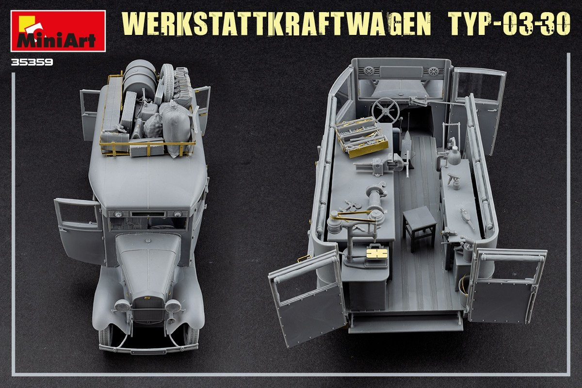 MiniArt 35359 WERKSTATTKRAFTWAGEN TYP-03-30 1/35 – image 12