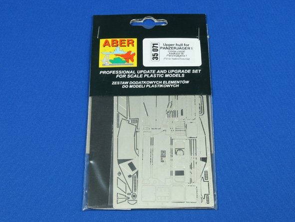 Aber 35071 Panzerjager I (górna część kadłuba) (ITA,ZVE) 1/35 – zdjęcie 3
