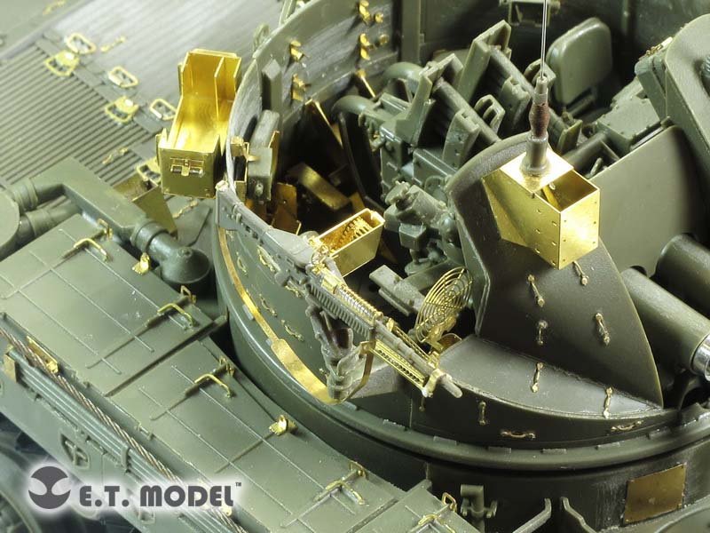E.T. Model E35-198 US Army M42A1 Self-Propelled Anti-Aircraft gun late type (For AFV CLUB Kit) 1/35 – zdjęcie 6