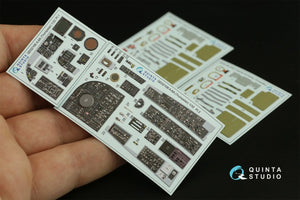 Quinta Studio QD32108 A-6A Intruder 3D-Printed &amp;amp; coloured Interior on decal paper (Trumpeter) 1/32 – zdjęcie 8