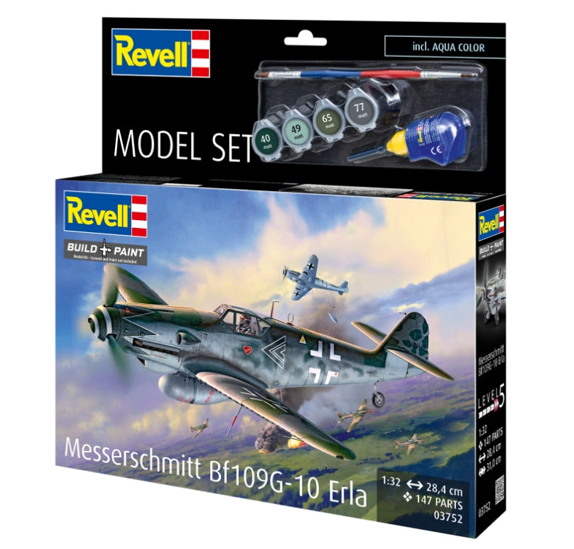 Revell 63752 Messerschmitt Bf-109 G-10 Erla - Model Set 1/32