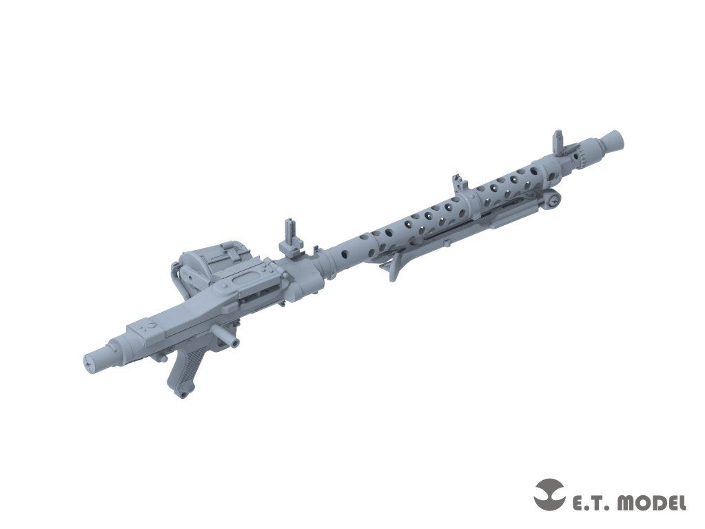 E.T. Model P35-214 WWII German Mg34 Machinegun (w/o buttstock) 1/35 – zdjęcie 3