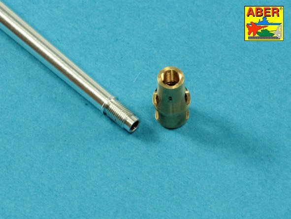 Aber 35L-300 Barrel with muzzle brake for Panther G for Takom 1/35 models – image 3