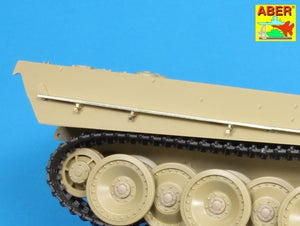 Aber 25010 Fenders for Panther G/Jagdpanther 1/25 – image 9