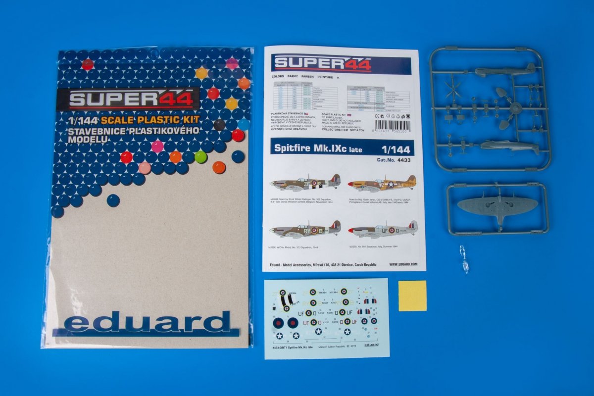 Eduard 4433 Spitfire Mk. IXc late 1/144 – image 3